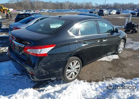 2015 Nissan Sentra Sl from USA, damaged, VIN 3N1AB7AP4FY307434